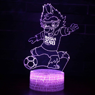 FIFA Maskot 3D lampe 